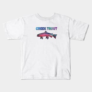 Creek Trout Kids T-Shirt